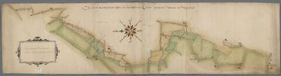A-0088 Chaerte vande lantscheijdinghe tusschen het heemraitschap van Rijnlandt Tsticht van Wytrecht ende..., 1593
